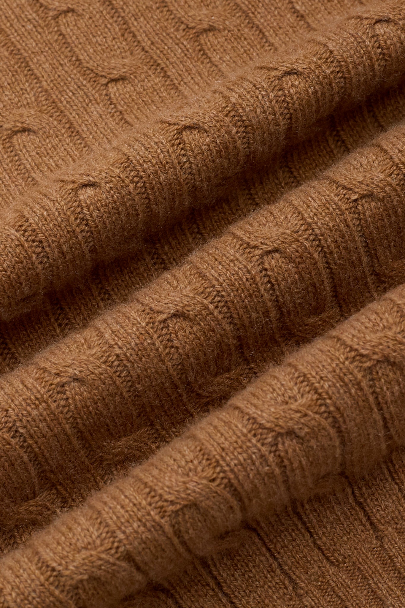 JENNIE LIU Women's 100% Cashmere Cable-knit Long Sleeve Pullover Crew Neck Sweater