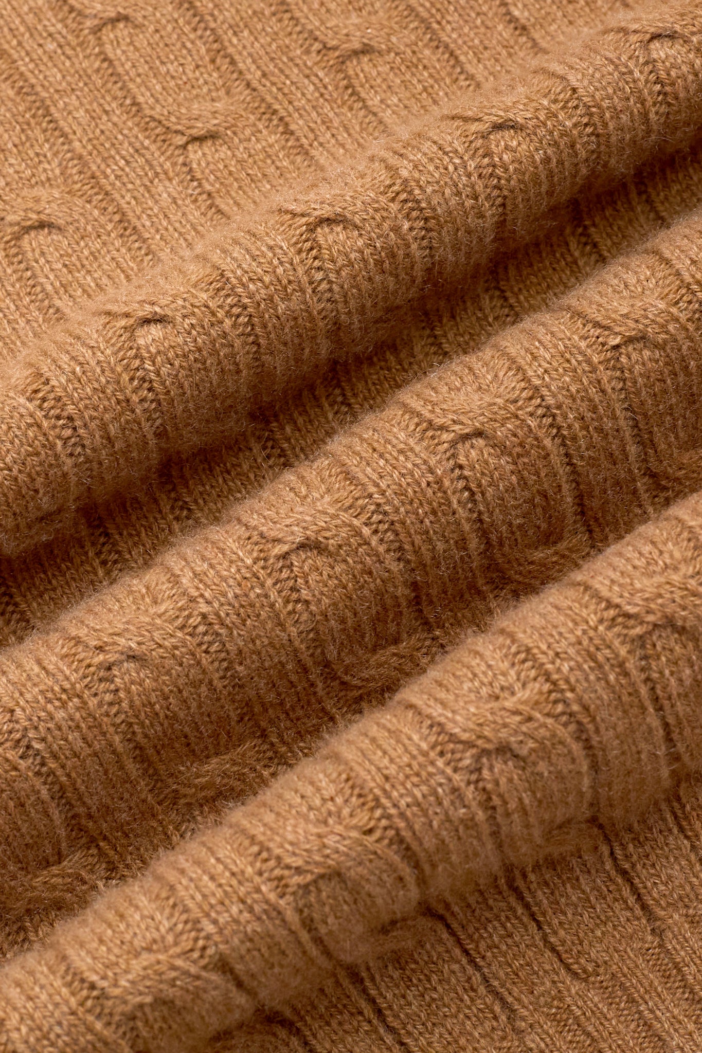 JENNIE LIU Women's 100% Cashmere Cable-knit Long Sleeve Pullover V Neck Sweater