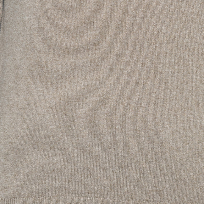 JENNIE LIU Women's 100% Pure Cashmere Long Sleeve Pullover V Neck Sweater