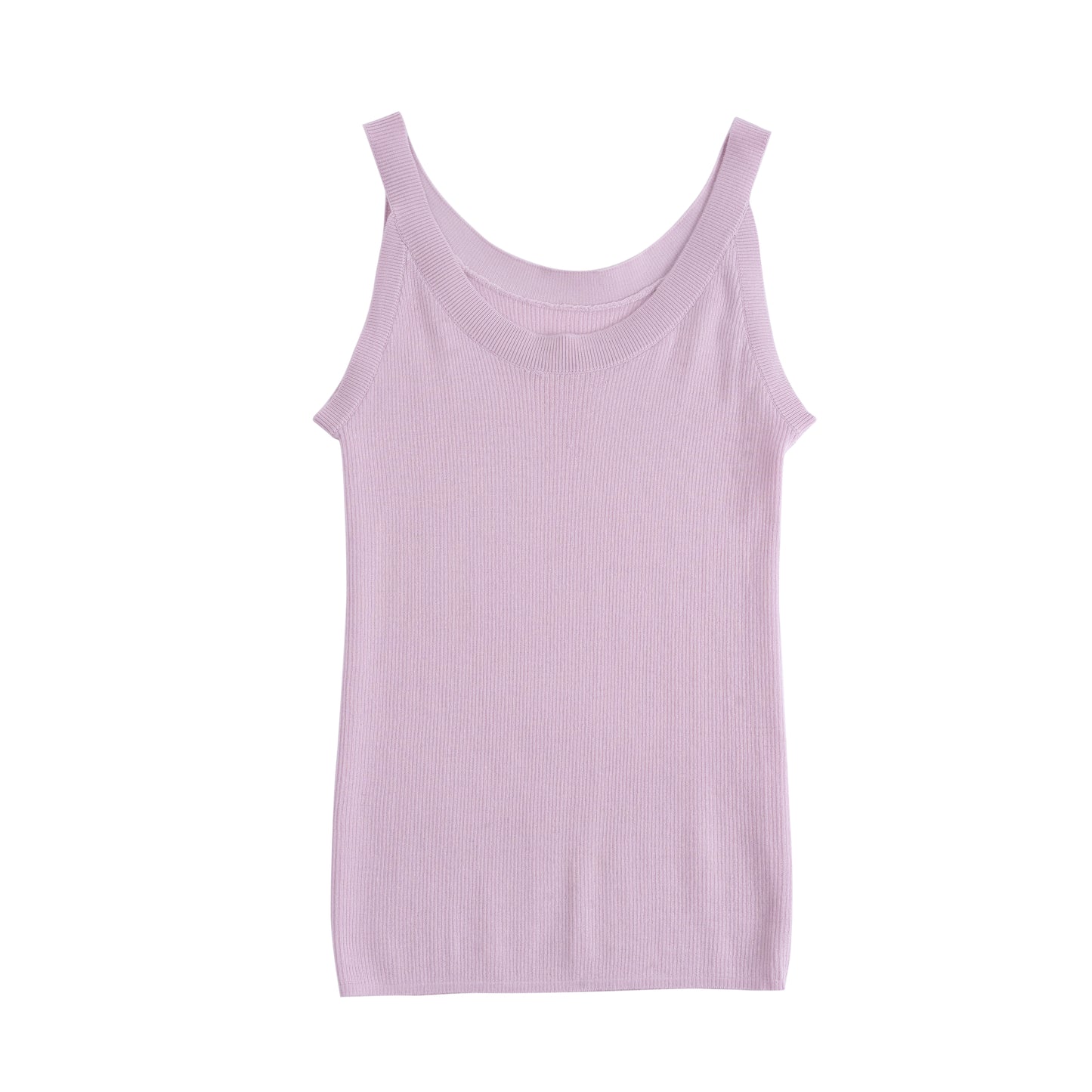 JENNIE LIU Women's Scoop Neck Tank Top | 75% Merino Wool 25% Silk Ultra-Soft Layering Essential | Natrual Moisture Wicking Sweater