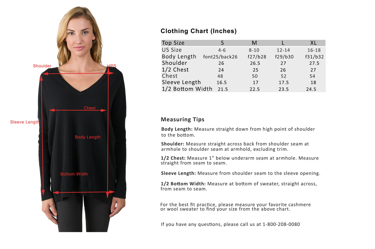 J CASHMERE Women's 100% Cashmere Slouchy Dolman Sleeve Double V Neck Sweater