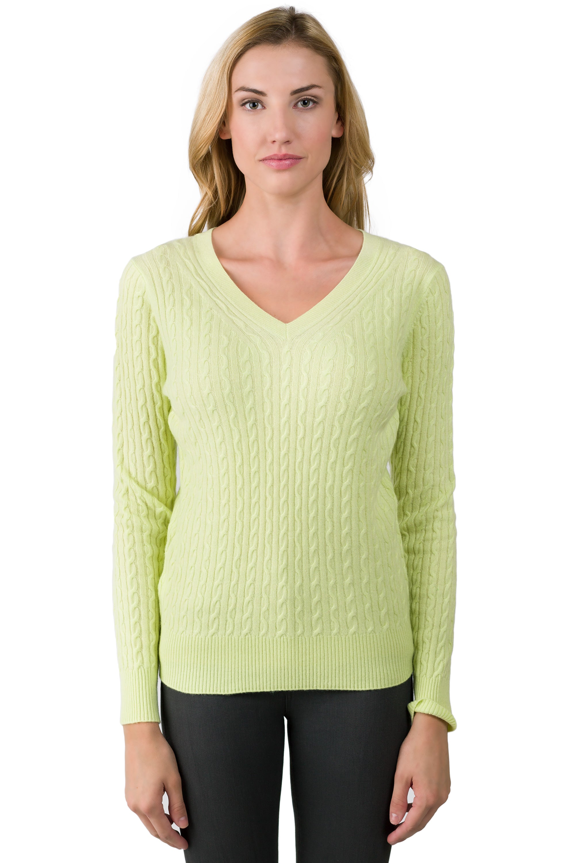 Women's 100 clearance cashmere sweater