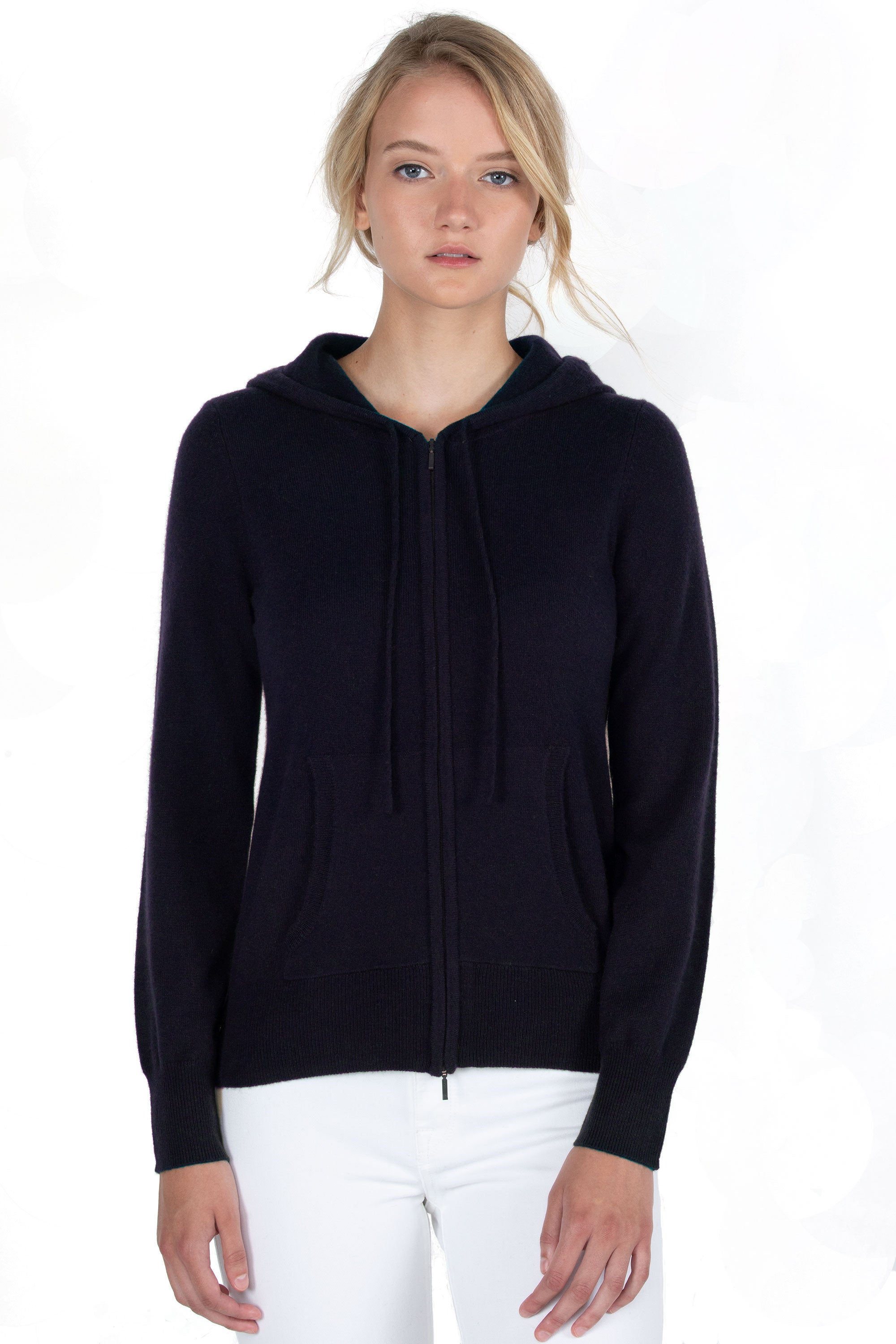 Cashmere zip online up